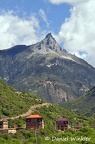 Drokar Mountain with houses below DW Ms