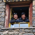 Our guide Dorje (left) and Chögyal, one of our 4 drivers