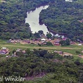 Pelelu Tepu village in Sipaliwini District with Tapanahoni River