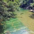 marble river bed of the gorgeous Rio Claro, Antioquia